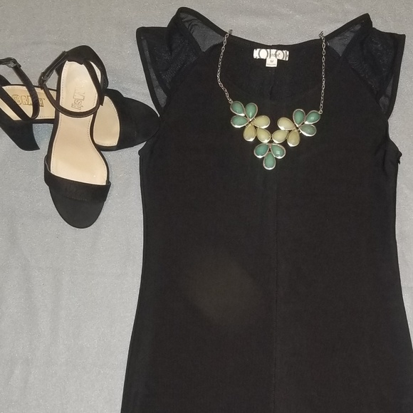 👗Black Mini Dress👗 - Picture 1 of 5